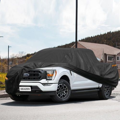 Seazen 7 layers pickup car cover waterproof all weather heavy duty car cover ...