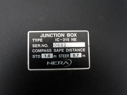 Nera junction box type ic-315 ne marine ships inmarsat junction box