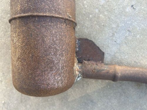 1965 vintage ski-doo chalet muffler exhaust system good