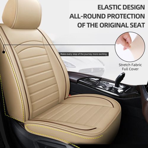 For nissan luxury car seat cover 2 seats front  full set leather protector