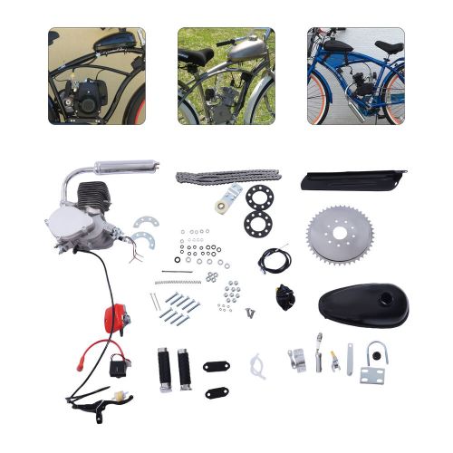 2-Stroke 100CC Bicycle Engine Kit Gas Motorized Bike Motor Full Set CDI Ignition, US $133.00, image 2