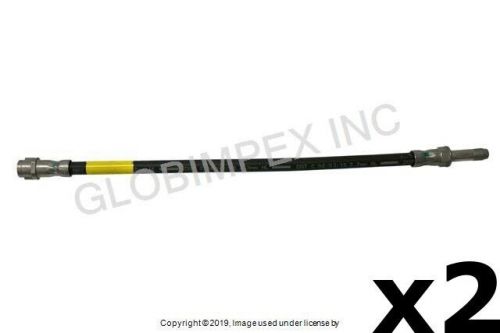 Mercedes (2012-2020) brake hose rear (2) genuine + 1 year warranty