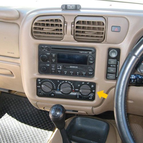 Ac heater valve control knob for chevrolet silverado blazer avalanche gmc 3pc