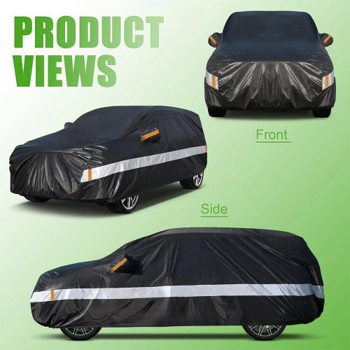 Black waterproof car cover for ford mustang/chevy camaro/chevy corvette