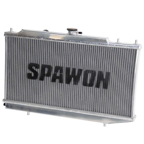 Radiator + fan shroud for honda civic crx dx ex 1.5l l4 1988-1991 spawon at 886