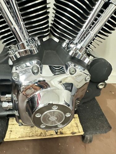 2007 harley softail custom 96&#034; twin cam b engine motor 07-11 softail