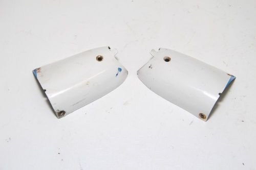 Cessna wing position light shield set (2) l/h &amp; r/h, p/n: 0523566-2 / 0523566-1