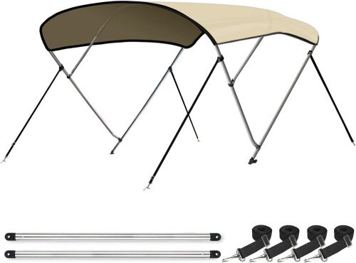 Leader accessories 4 bow 8&#039;l x 54&#034;h x 79&#034;-84&#034;w sand bimini top cover