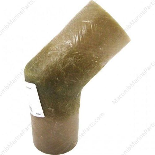 3.50 in. fiberglass exhaust elbow - 45 degree | centek industries 1200111