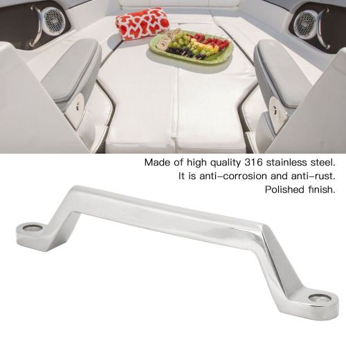 Safety hand rail support 200mm/7.9in 316 stainless steel rail grab anti