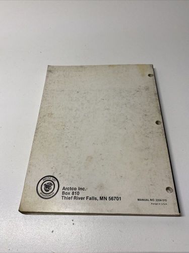 1985 arctic cat jag panther pantera service manual 2254-310