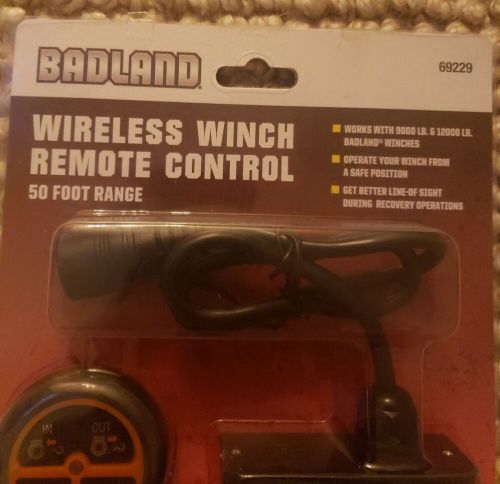 Badland wireless winch remote control 50ft range 69929 new factory sealed