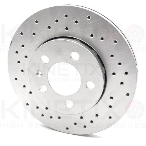 For audi a3 8l tt 8n rear cross drilled brake discs mintex pads 256mm