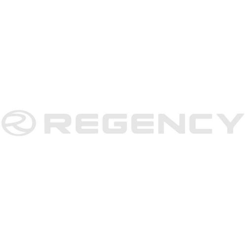 Regency pontoon boat decal 180190 | white logo sticker