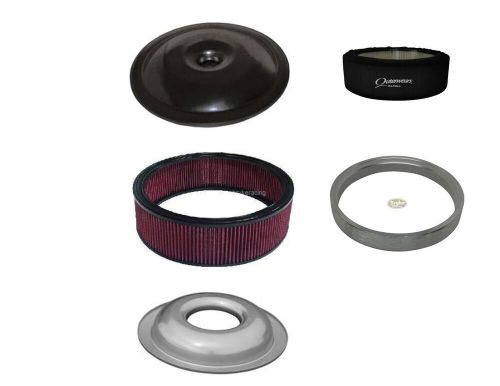 Air cleaner kit with housing / 14 x 4 filter / sure seal / outerwear washable