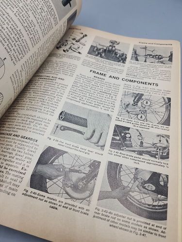 Motorcycle service manual 2 stroke, multi-cylinder vol. 2 4th edition 1975