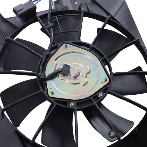 For honda civic 2012-2015 1.8l radiator ac condenser engine cooling fan right