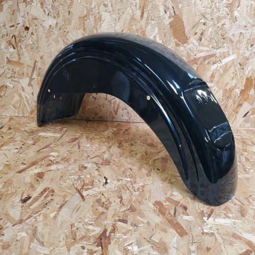 Harley-davidson fxe super glide black rear fender 71-83 oem shovelhead 59682-78