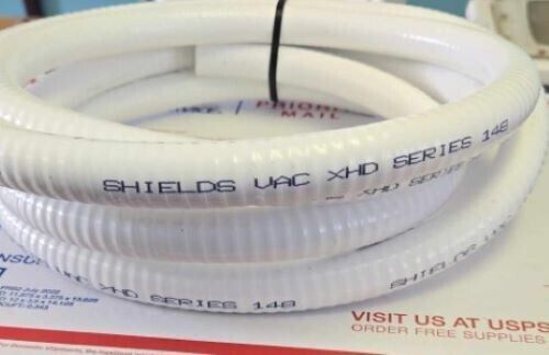 White hose series 148 - 5/8&#034;- 10 ft -  shields vac xhd