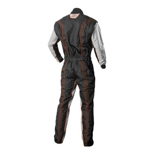 K1 racegear 10-gk2-r-2xl gk2 karting suit, black, red, 2xl