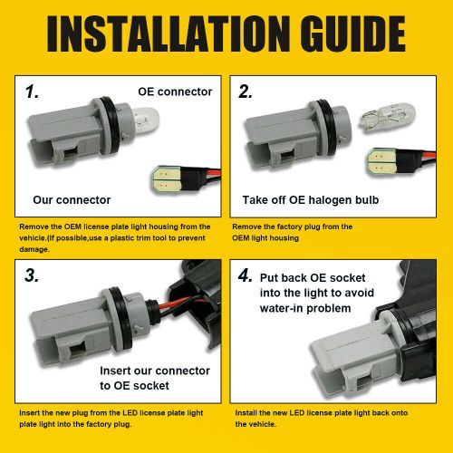 2PCS Side Fender Marker Light Lamp Rear Left Right for Mini Cooper 2007-2016 EOA, US $19.99, image 6