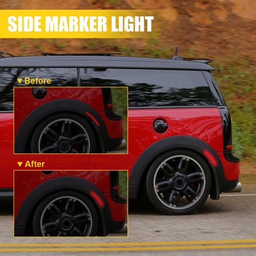 2PCS Side Fender Marker Light Lamp Rear Left Right for Mini Cooper 2007-2016 EOA, US $19.99, image 7