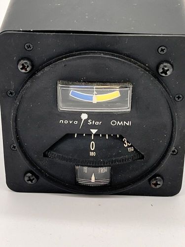 Nova star omni convertor/indicator14v serial #2624 airplane instrument