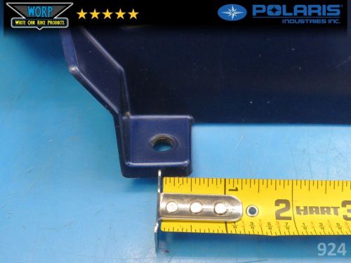 Genuine oem 2019-2022 polaris rzr 1000 xp 4 winch cover panel 5455436 blue