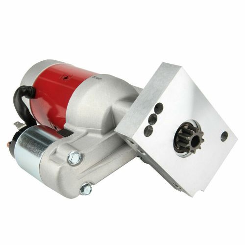 Mini muscle 4hp starter motor for chevy sbc 350 bbc 454 10&#034; 153t 11&#034; 168t zoncar