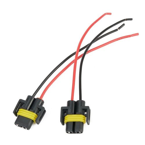 2pcs H11 H8 Female Socket Plug Fog Light,Connector Adapter Wiring-Harness ., US $7.80, image 3