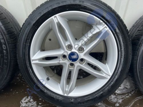 Ford focus mk3 facelift 14-18 double spoke 17&#034; alloy wheel set f1ej-1007-c2b