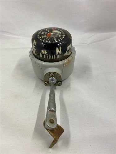 Vintage taylor instrument companies navigator compass auto car truck boat white