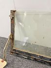 Vintage 1920s model t automobile original car windshield frame with broken glass