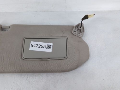 2019-2020 nissan pathfinder driver sun visor mirror left sunvisor beige vj4zx