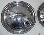 1949-50 plymouth hub cap pair   15&#034;   -   h533