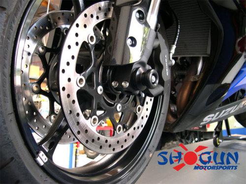 2010, 10, 2011, 11, 2012, 12, 2013, 13 bmw s1000rr shogun front axle sliders