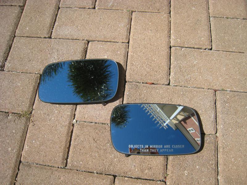 Vw  jetta   golf   left and right door mirror glass oem  1993-1998    heated 