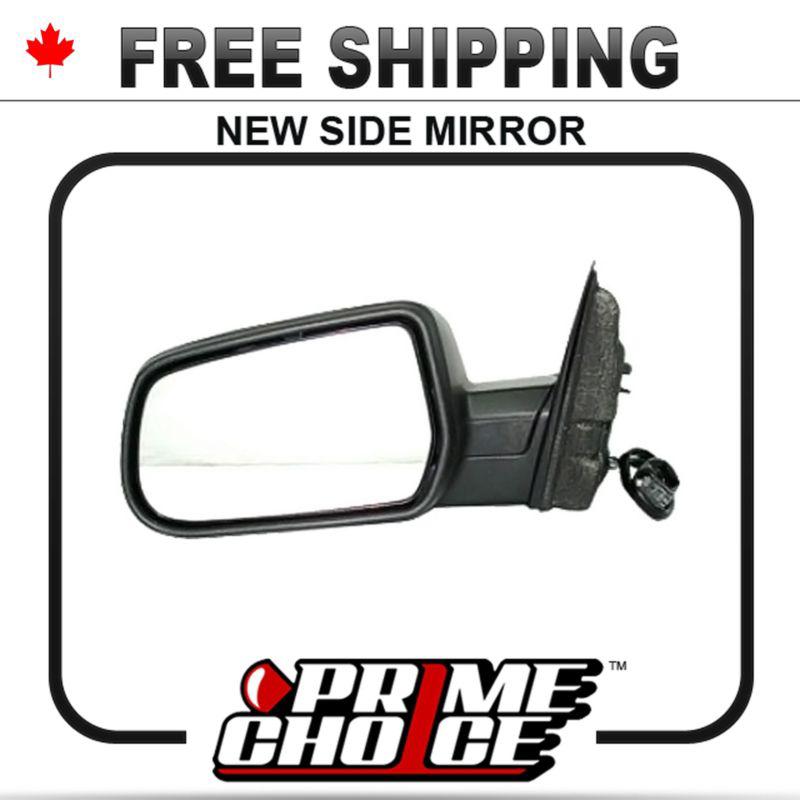 New power non heated drivers side view door mirror