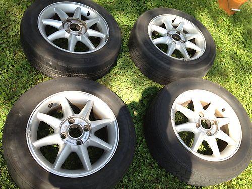 1998-2000 ford contour, 8 spoke 15✖6, aluminum wheels