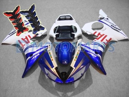 Free tank pad! aftermarket fairing kit bodywork for yamaha yzf 600 r6 2003 ab