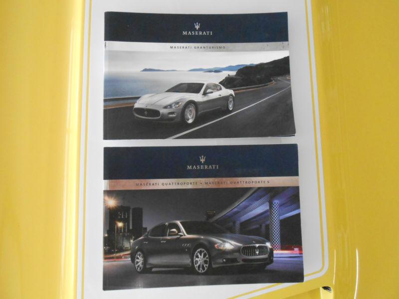 2009 maserati quattroporte brochure + bonus 2009 maserati granturismo brochure