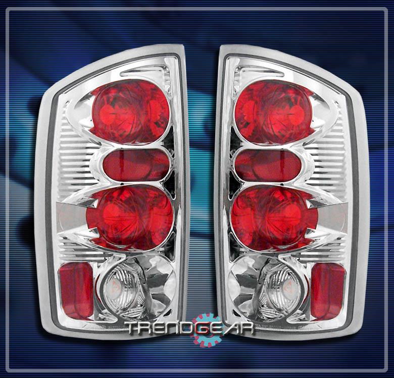 02-06 dodge ram 1500 2500 3500 altezza tail brake lights lamp slt srt-10 st trx4