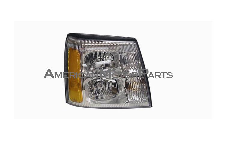 Right passenger side replacement headlight w/ hid 03-06 cadillac escalade