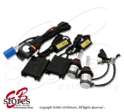 Diamond white 12v 35w 9007 hi/lo slim bi-xenon hid conversion kit 1 set 6000k