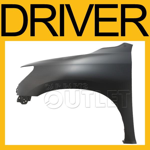 2007-2010 toyota tundra base limited primed fender left