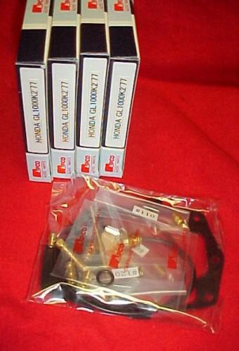 Honda,gl 1000,1977 gold wing, 4 new carb repair kit