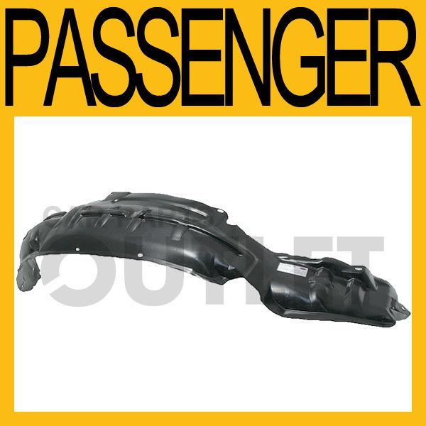 98-04 nissan frontier right fender liner ni1249104 new splash shield base 2.4 l4