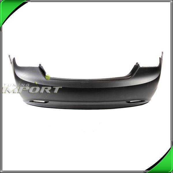 Fits 11-12 hyundai sonata 2.4l rear bumper cover abs primed plastic paint-ready