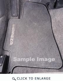 Subaru impreza or wrx 2006-2007 off black carpeted mats