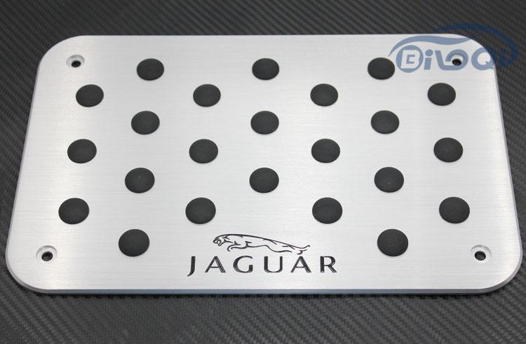 Thick aluminum floor carpet mat pedal pedals pad pads plate fit for jaguar